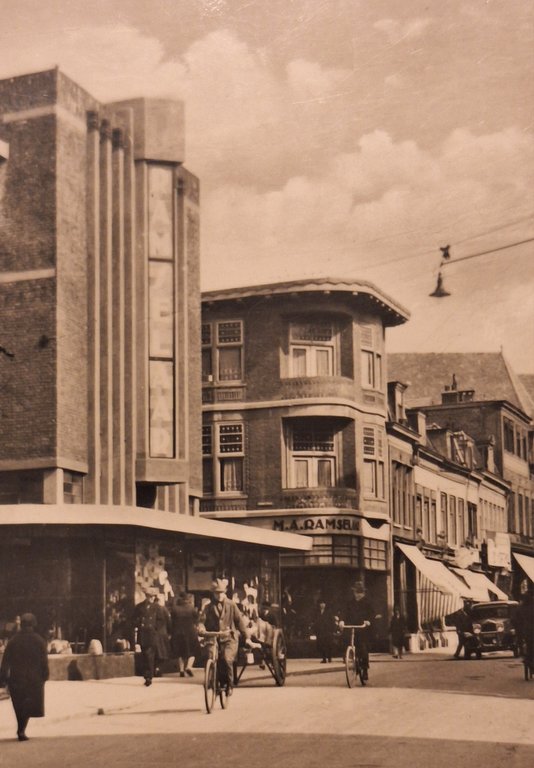 Historische foto van Langestraat in Amersfoort