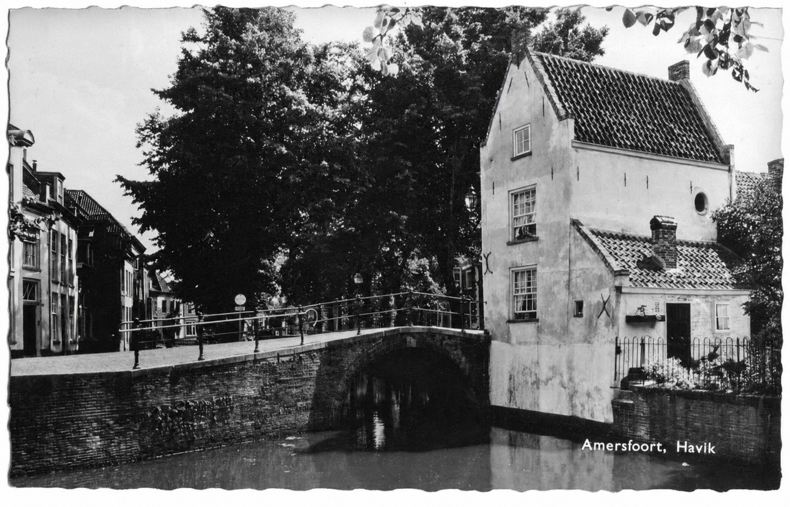 Historische foto van 't Havik in Amersfoort
