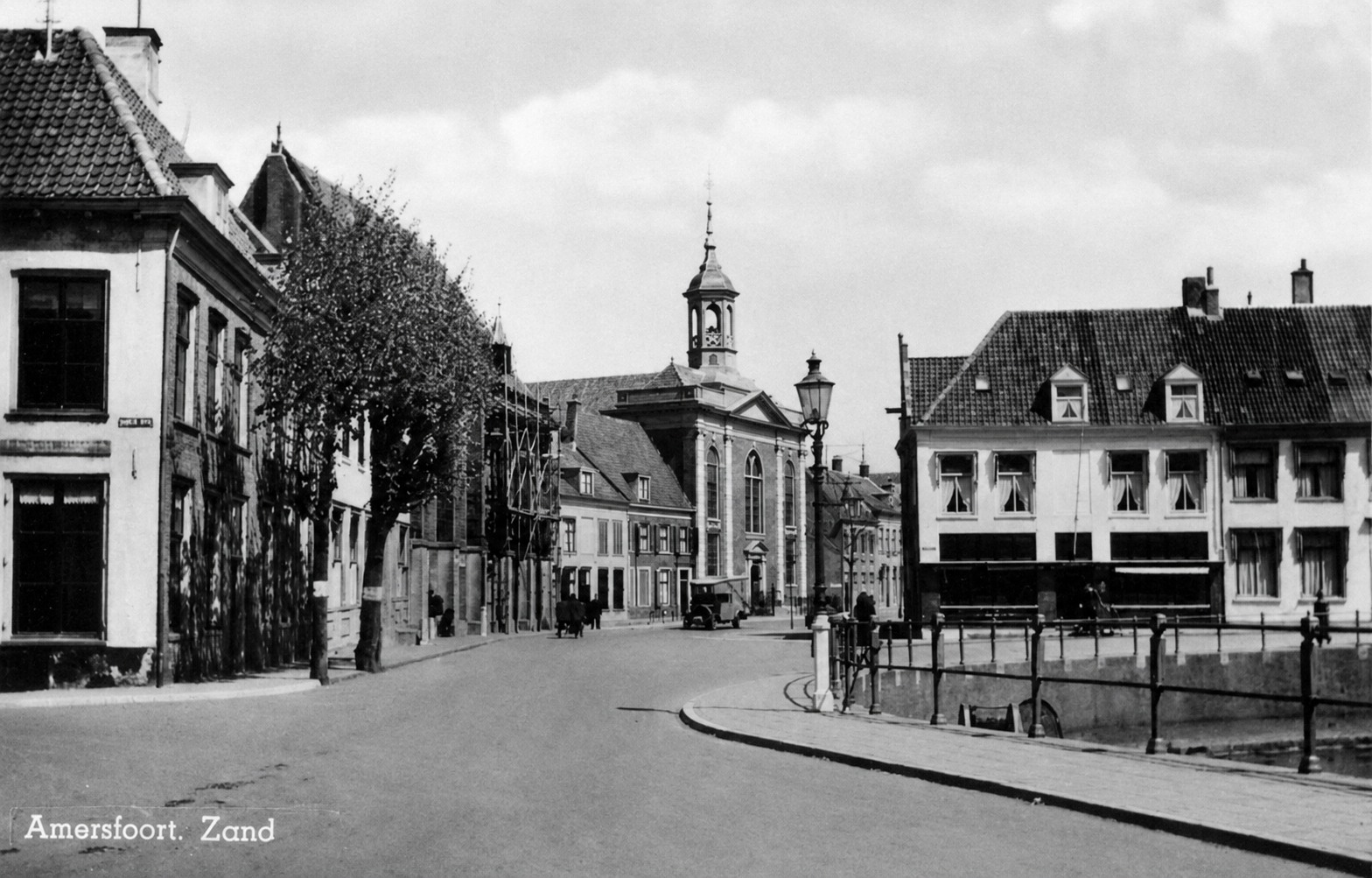 Historische foto van 't Zand in Amersfoort