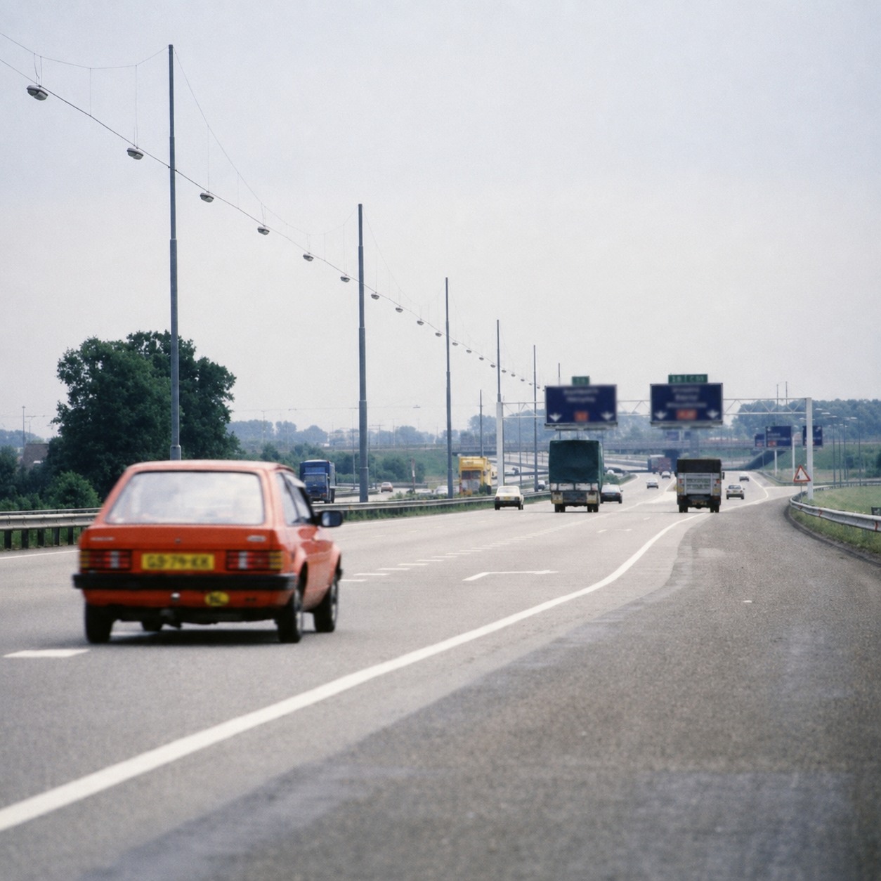 Historische foto van A1 in Amersfoort
