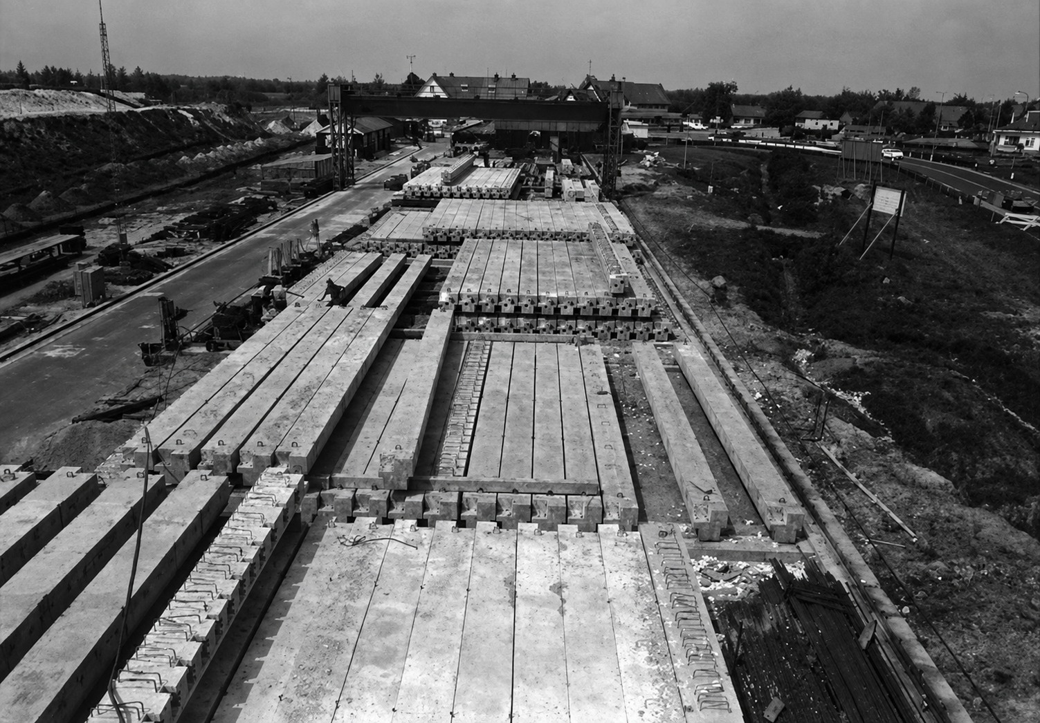 Historische foto van A28 in Amersfoort