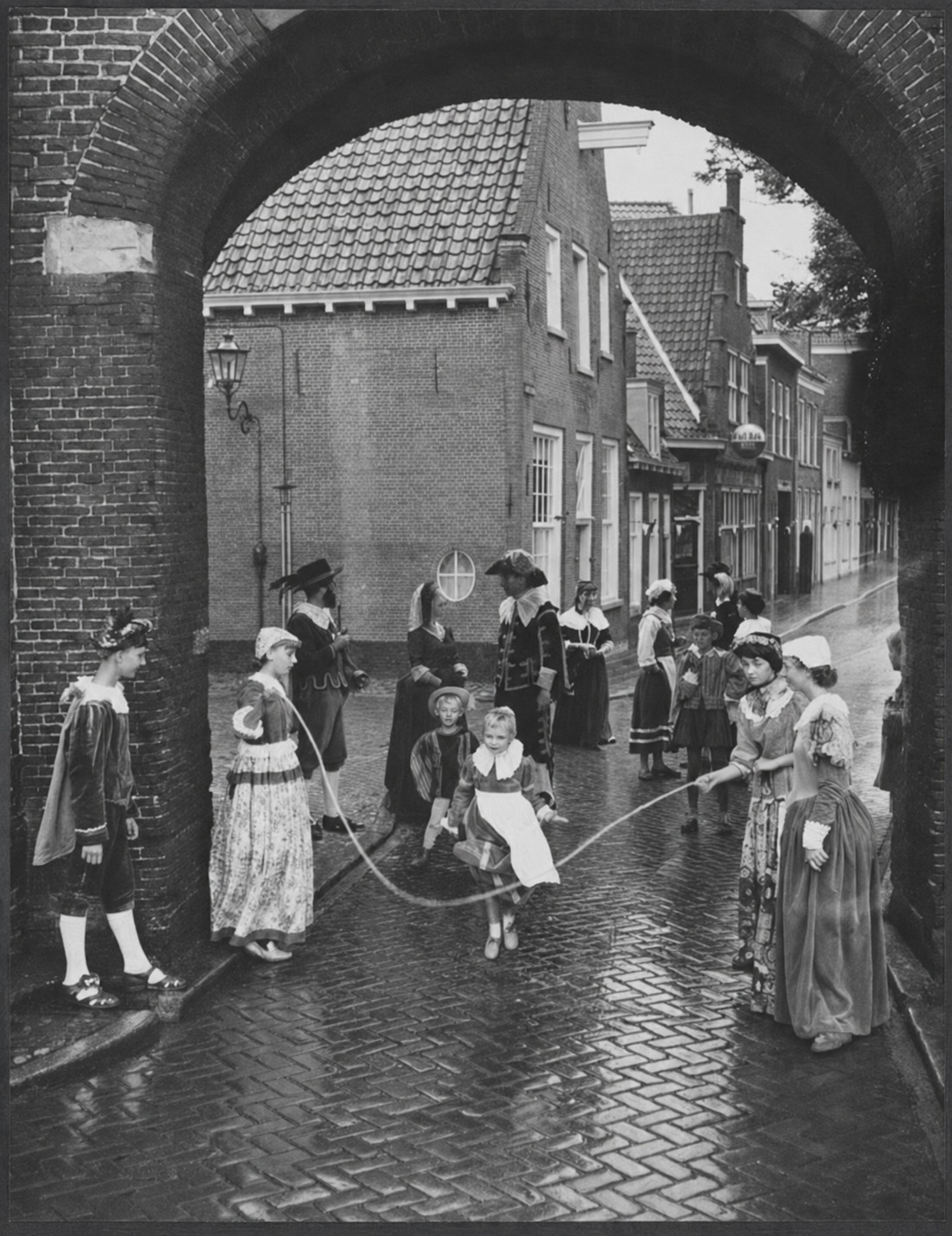 Historische foto van Amersfoort 700 jaar in Amersfoort