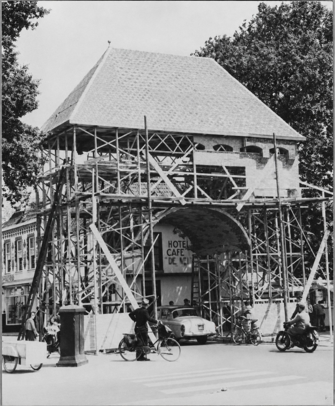 Historische foto van Amersfoort 700 jaar in Amersfoort