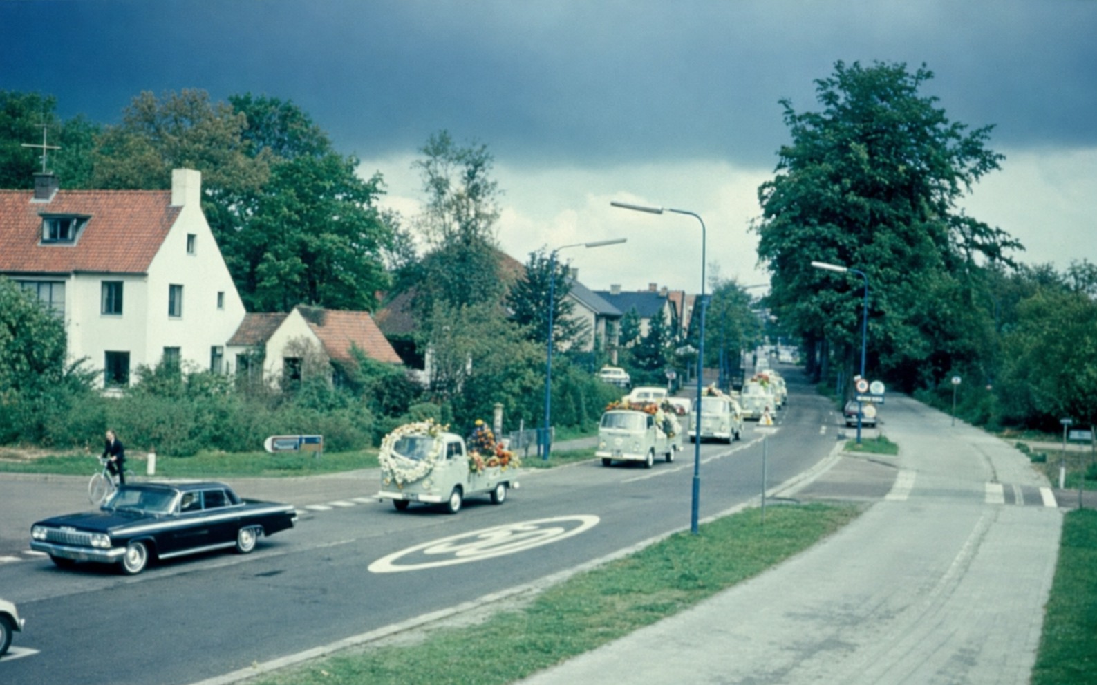 Historische foto van Amersfoorters in Amersfoort