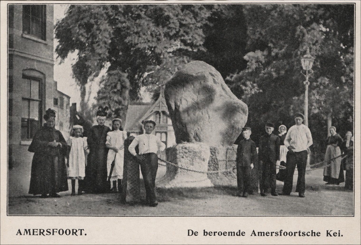 Historische foto van Amersfoortse Kei in Amersfoort