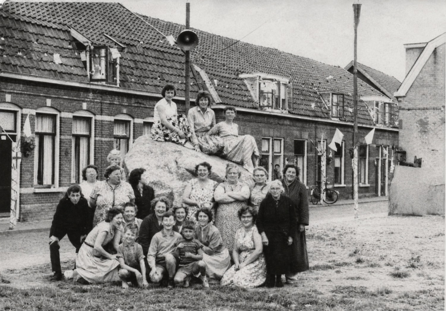 Historische foto van Amersfoortse Kei in Amersfoort