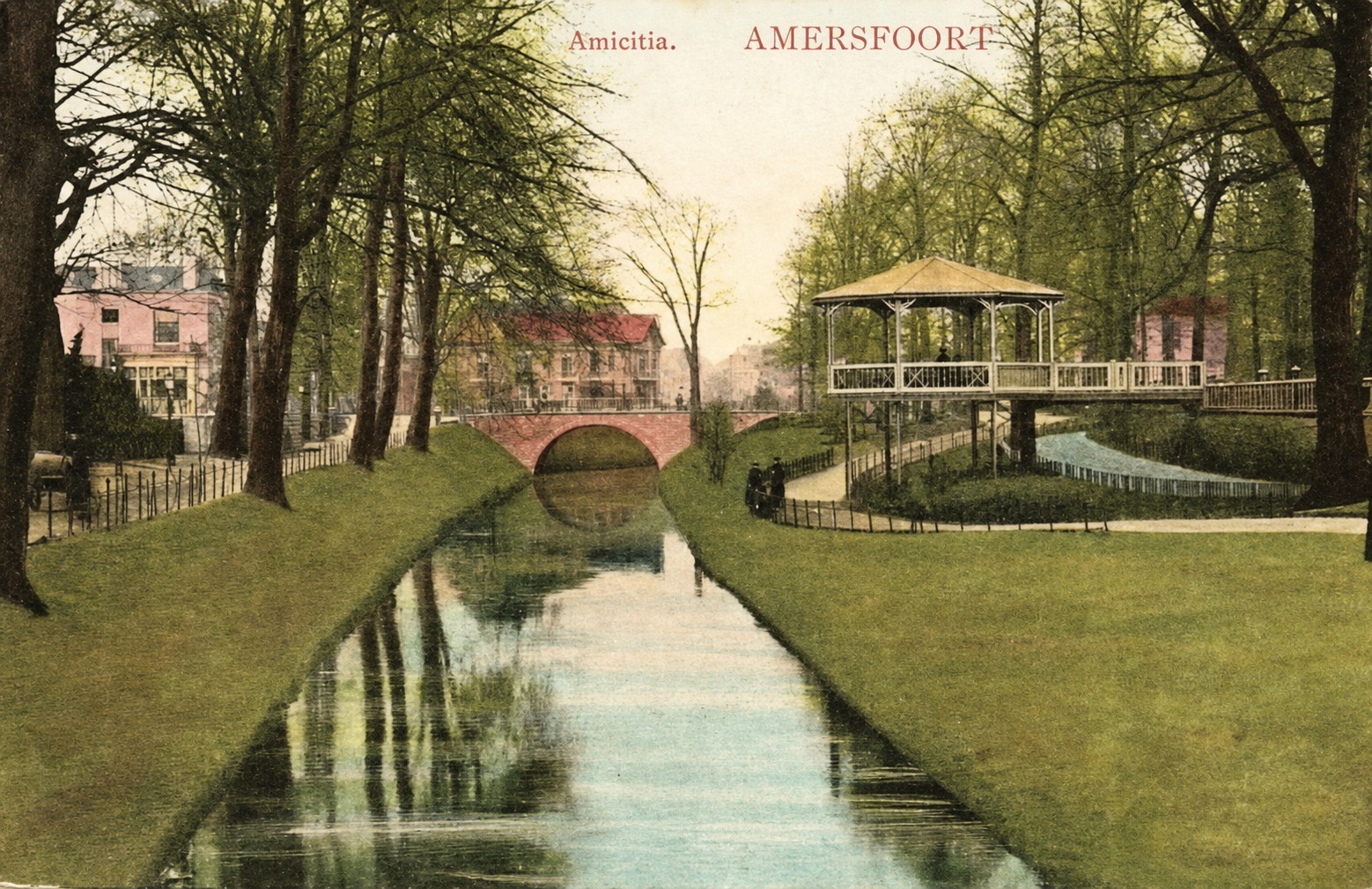 Historische foto van Amicitia in Amersfoort