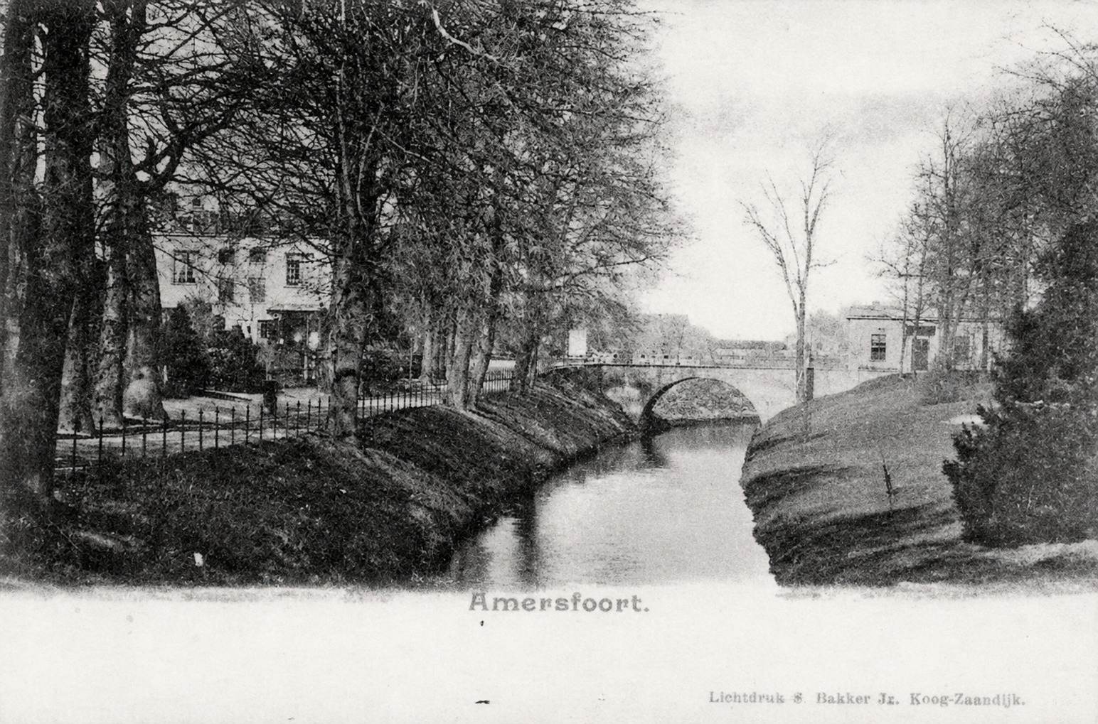 Historische foto van Amicitia in Amersfoort