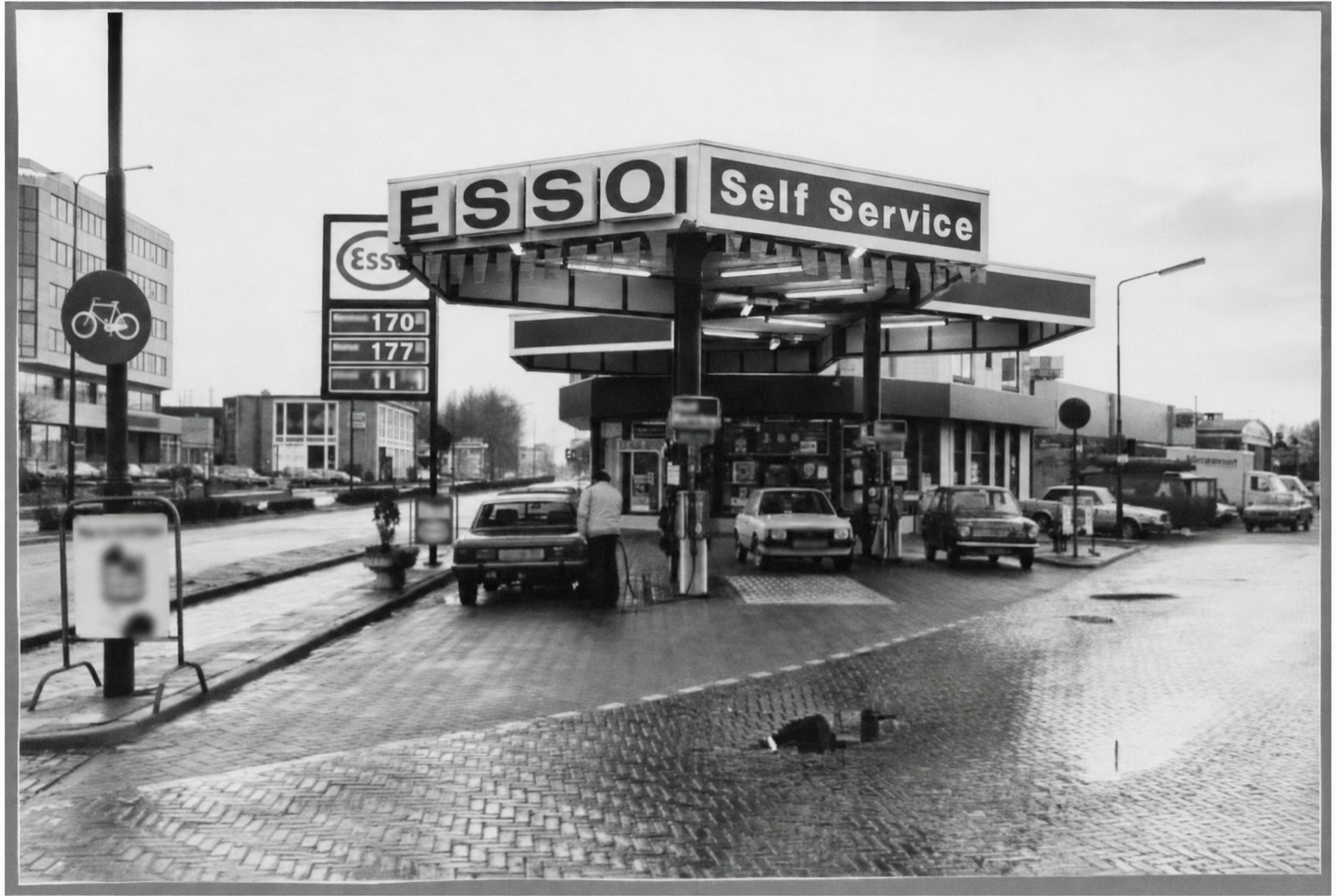 Historische foto van Amsterdamseweg in Amersfoort