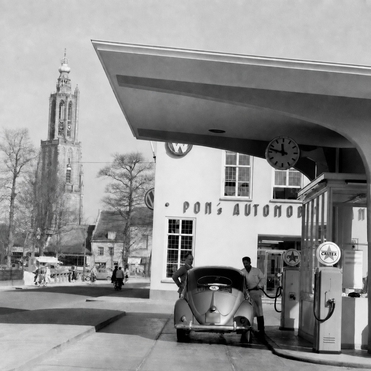 Historische foto van Amsterdamseweg in Amersfoort