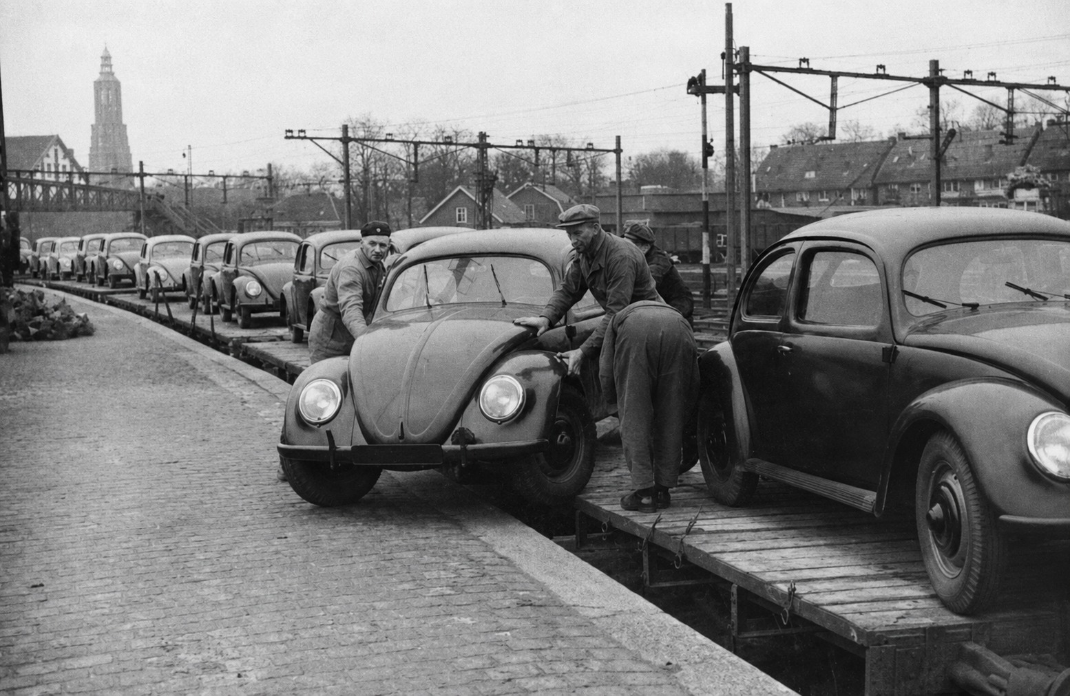 Historische foto van Amsterdamseweg in Amersfoort