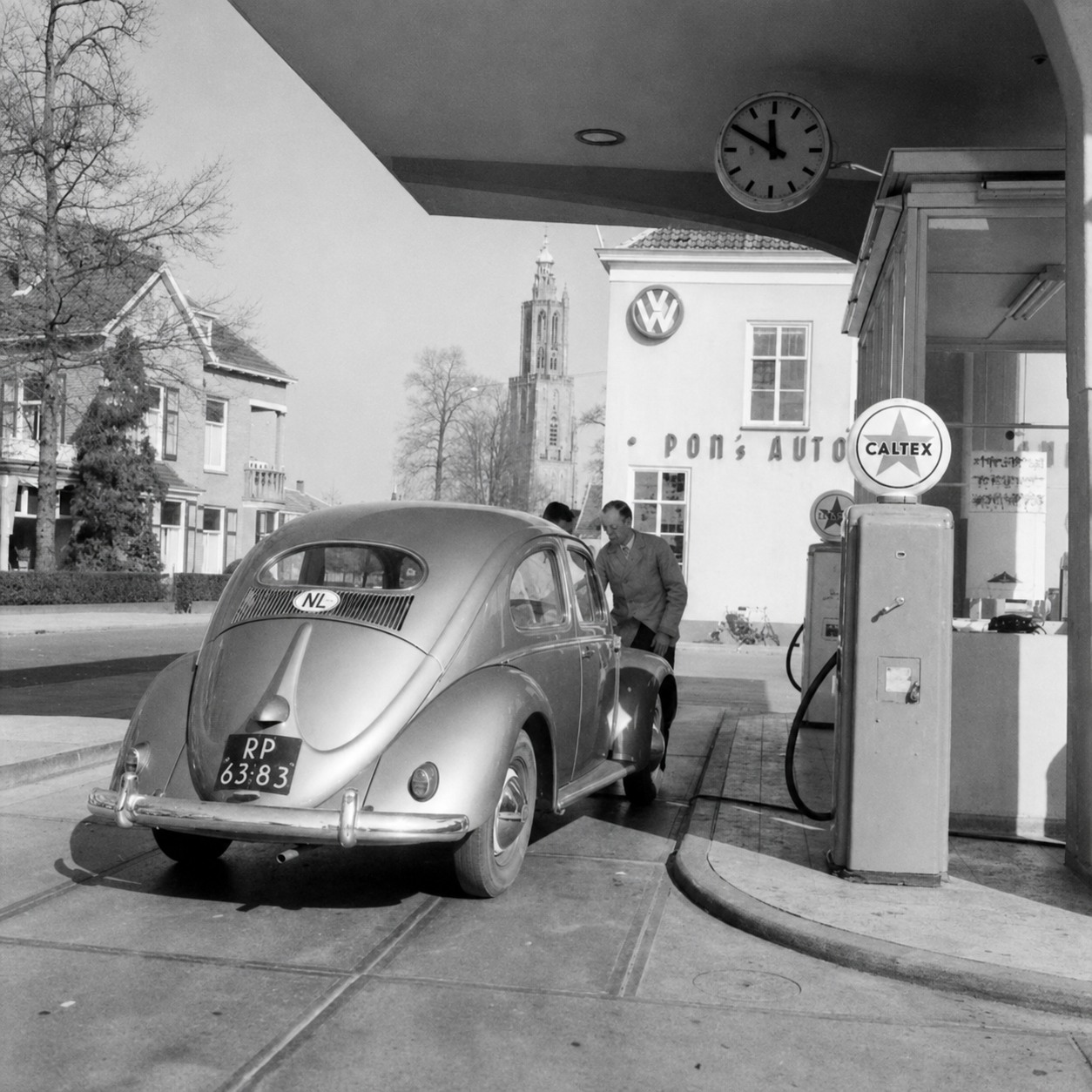 Historische foto van Amsterdamseweg in Amersfoort