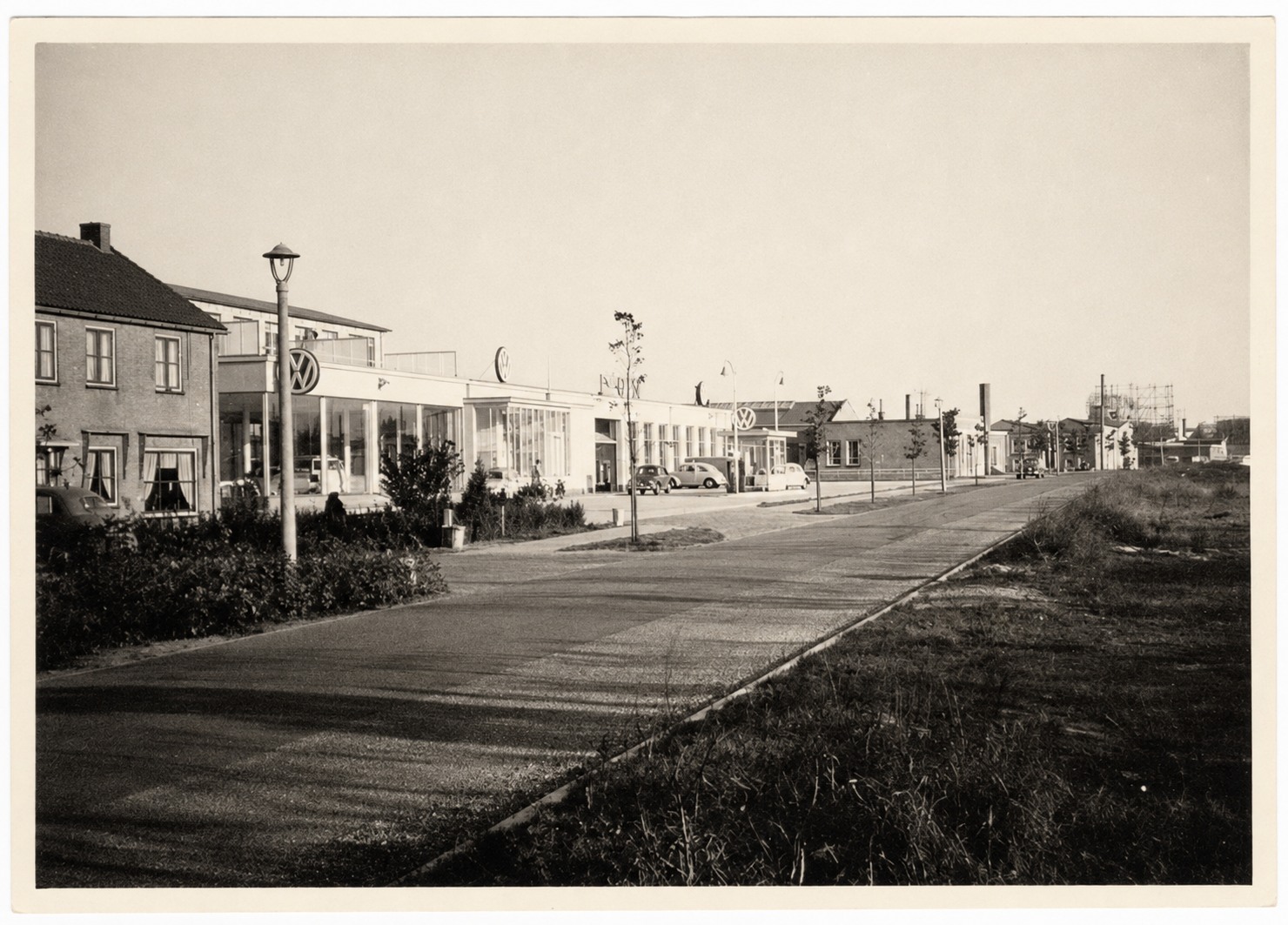 Historische foto van Amsterdamseweg in Amersfoort