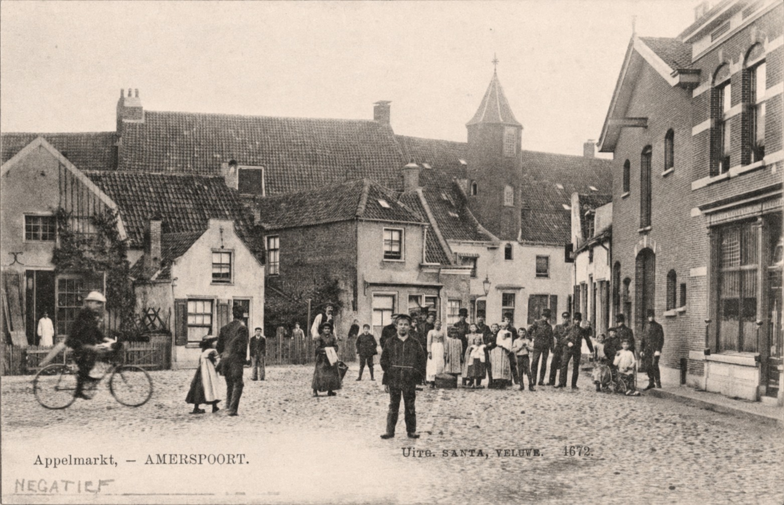 Historische foto van Appelmarkt in Amersfoort