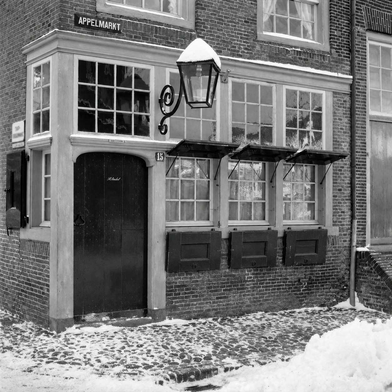 Historische foto van Appelmarkt in Amersfoort