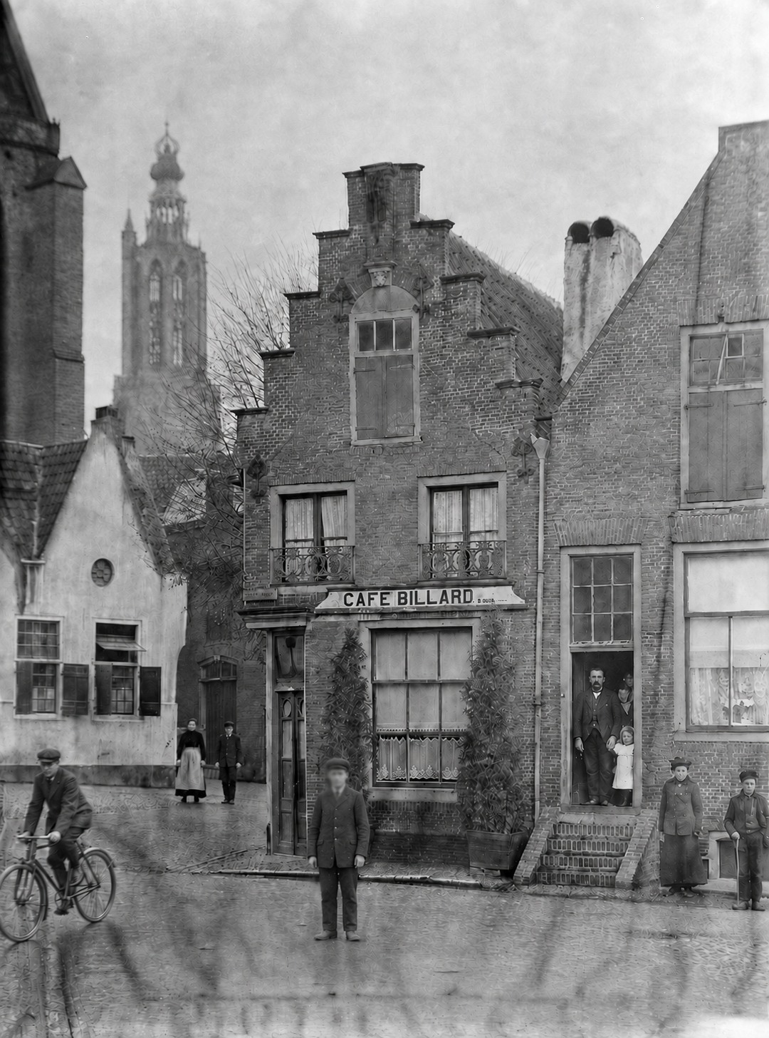 Historische foto van Appelmarkt in Amersfoort
