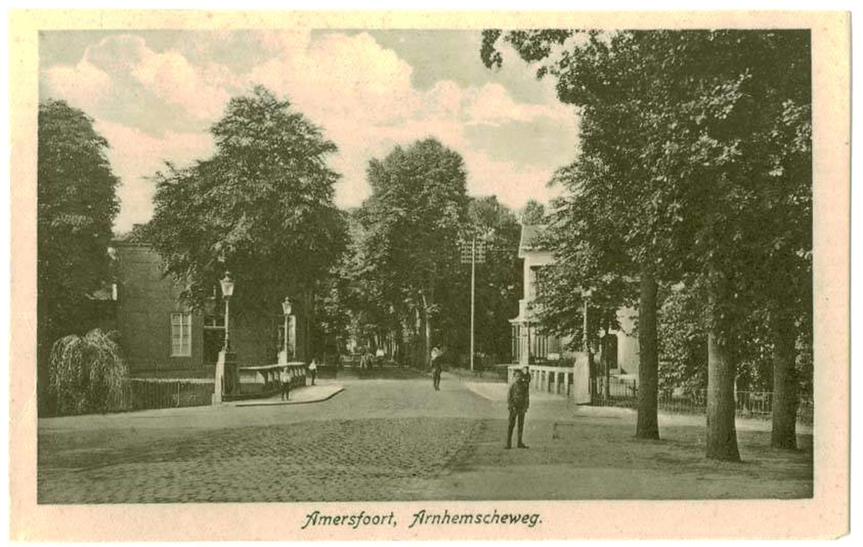 Historische foto van Arnhemseweg in Amersfoort