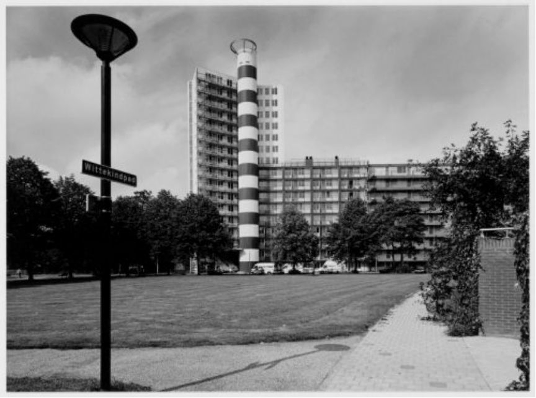 Historische foto van Balladelaan in Amersfoort