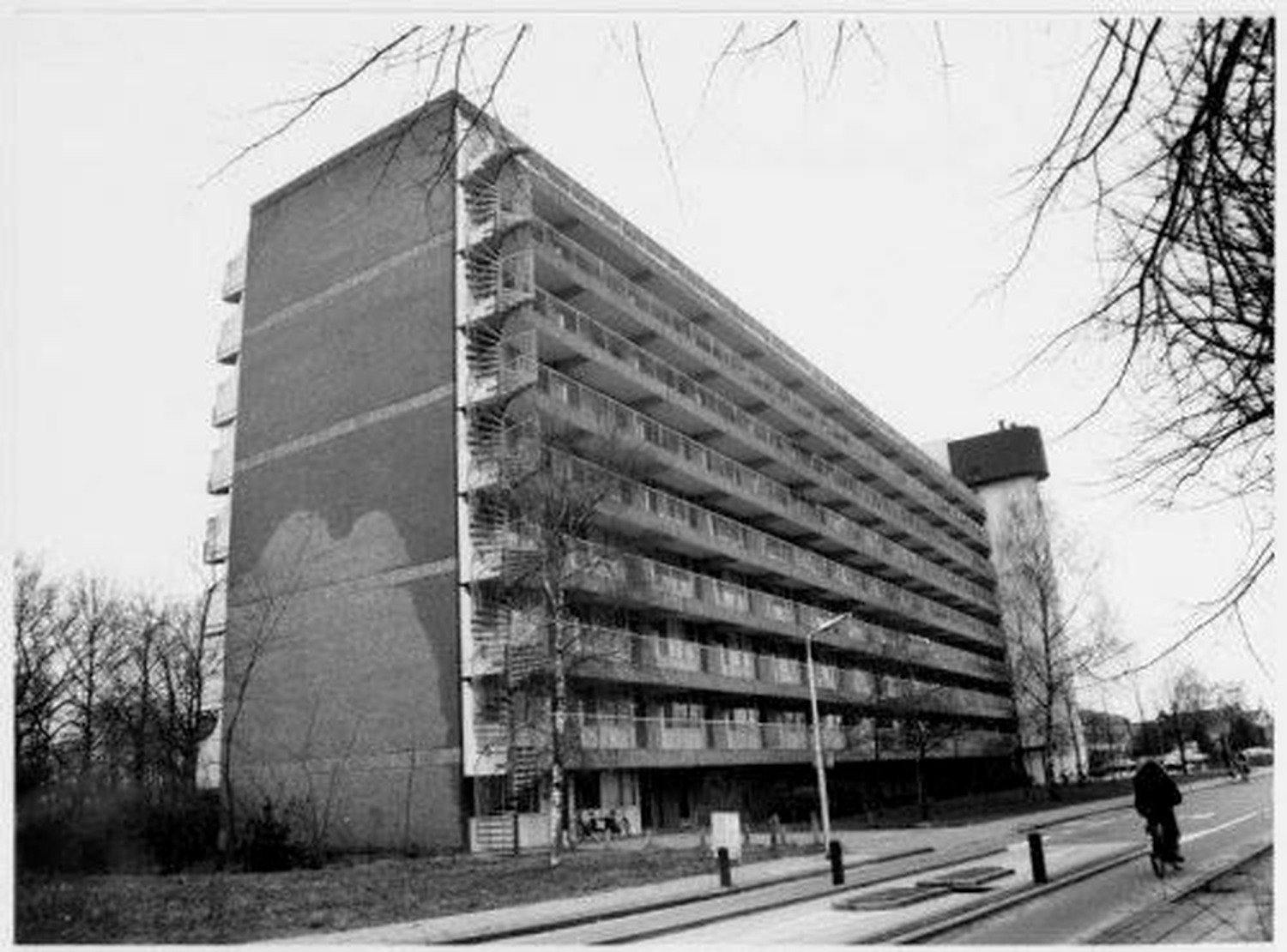 Historische foto van Balladelaan in Amersfoort