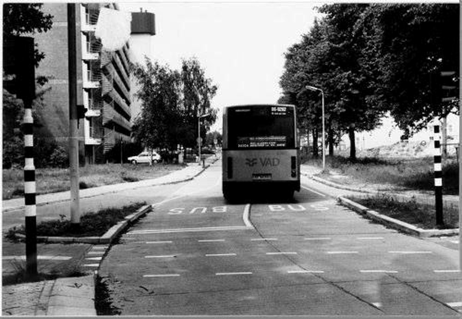 Historische foto van Balladelaan in Amersfoort