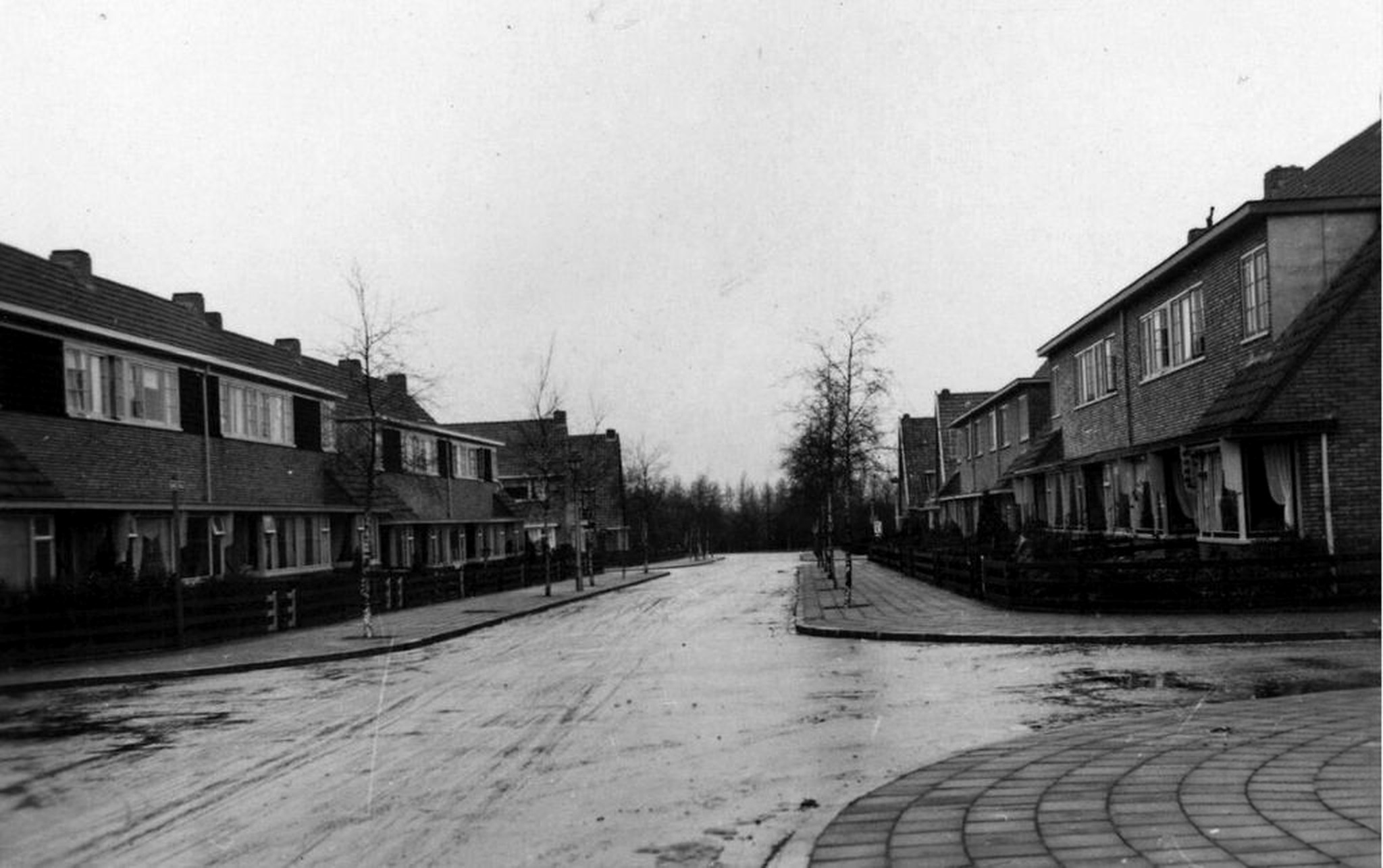 Historische foto van Berkelstraat in Amersfoort