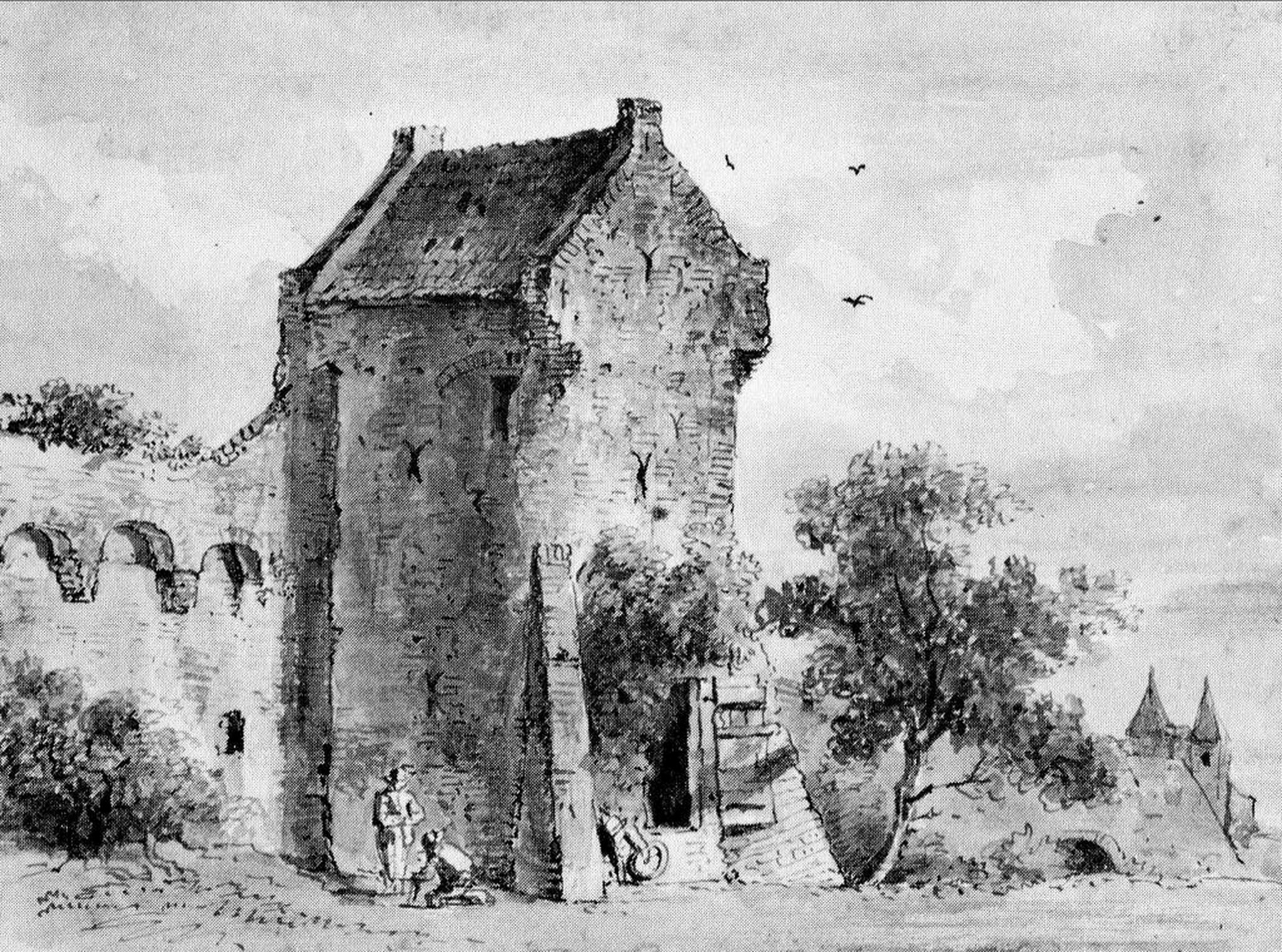 Historische foto van Bijzondere gebouwen in Amersfoort
