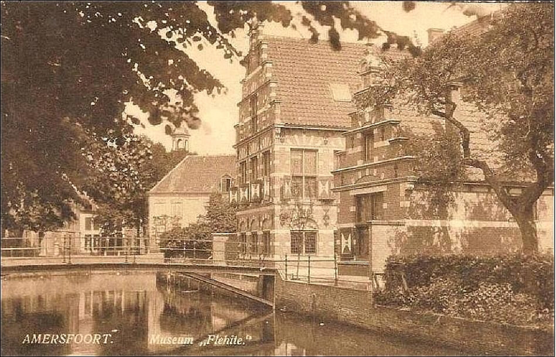Historische foto van Bijzondere gebouwen in Amersfoort