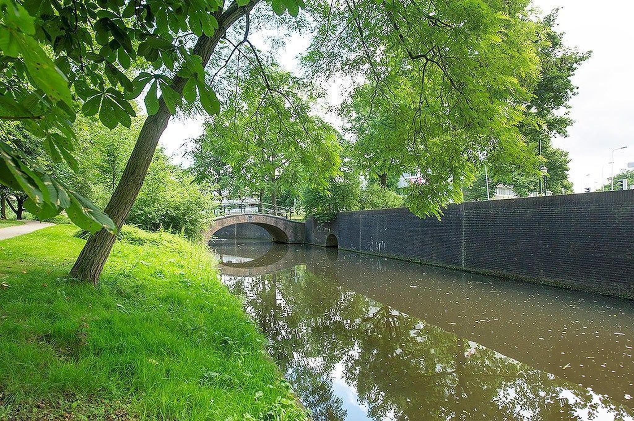 Historische foto van Binnen de Veste in Amersfoort