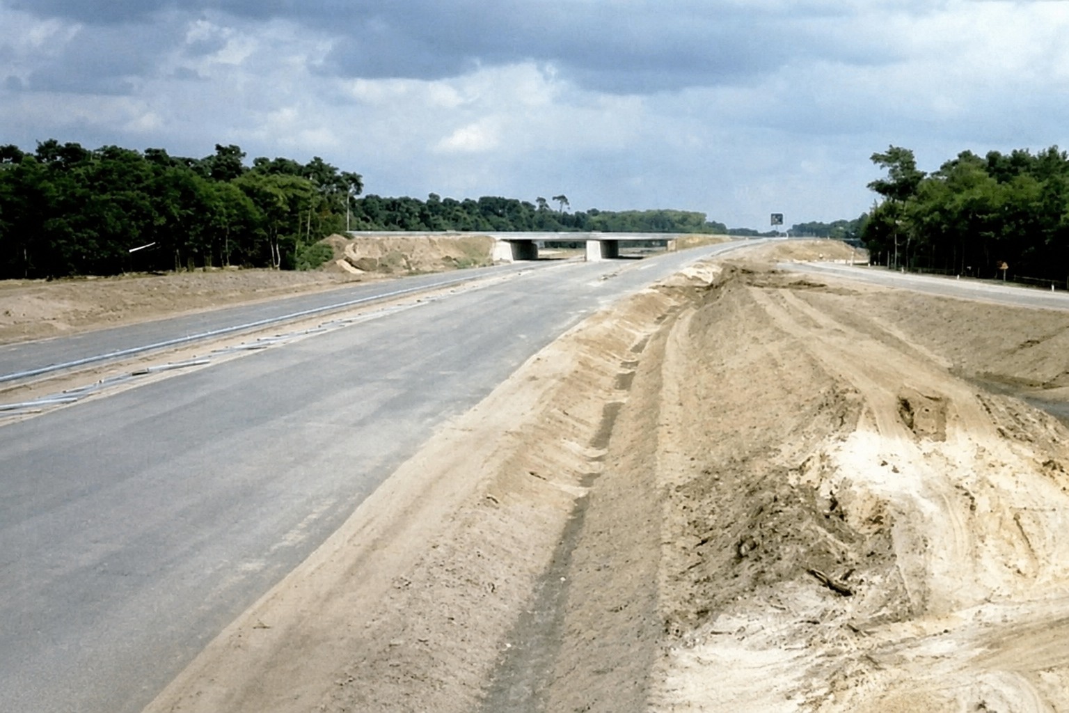 Historische foto van A28 in Amersfoort
