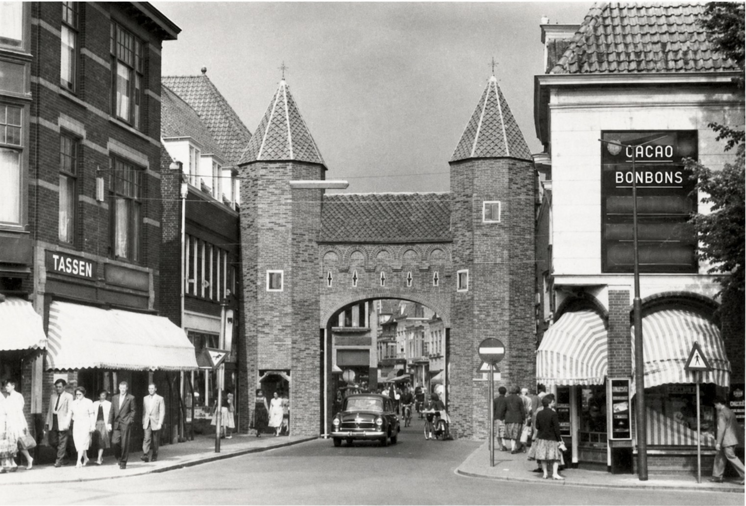 Historische foto van Amersfoort 700 jaar in Amersfoort