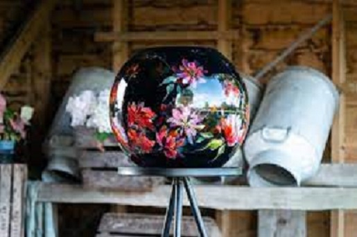 Kleurrijk glazen woonaccessoire van Fidrio