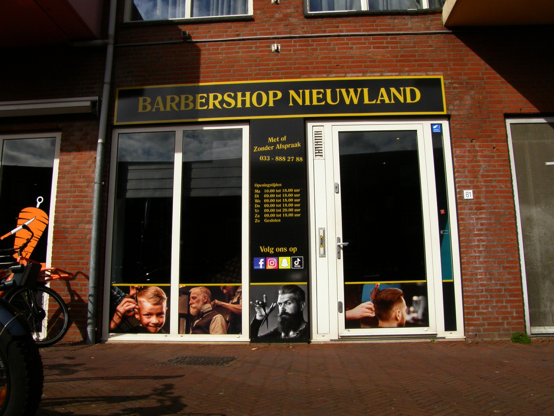 Barbershop Nieuwland aan de Regenboog