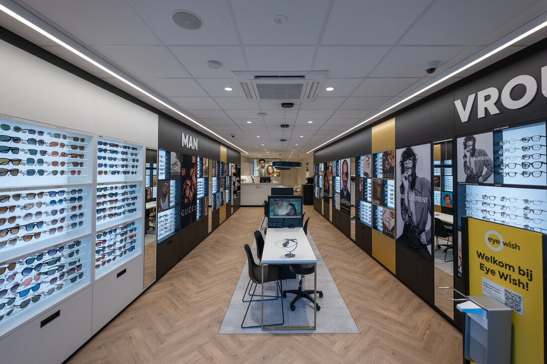 Interieur van Eye Wish Opticiens