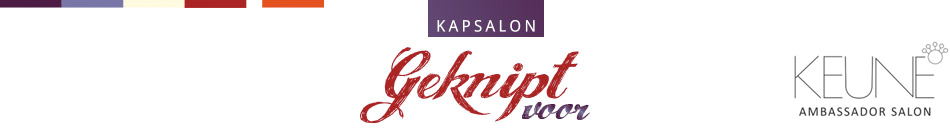 Logo Kapsalon Geknipt Voor