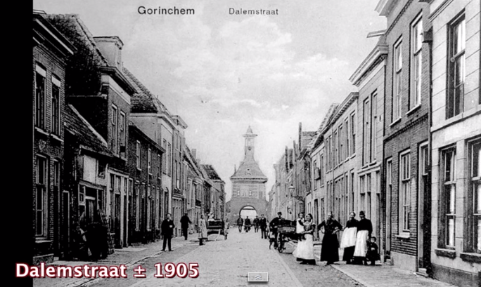 Gorinchem: De dalemstraat in 1905