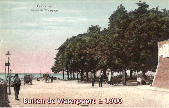 Gorinchem: Buiten de Waterpoort in de jaren 20