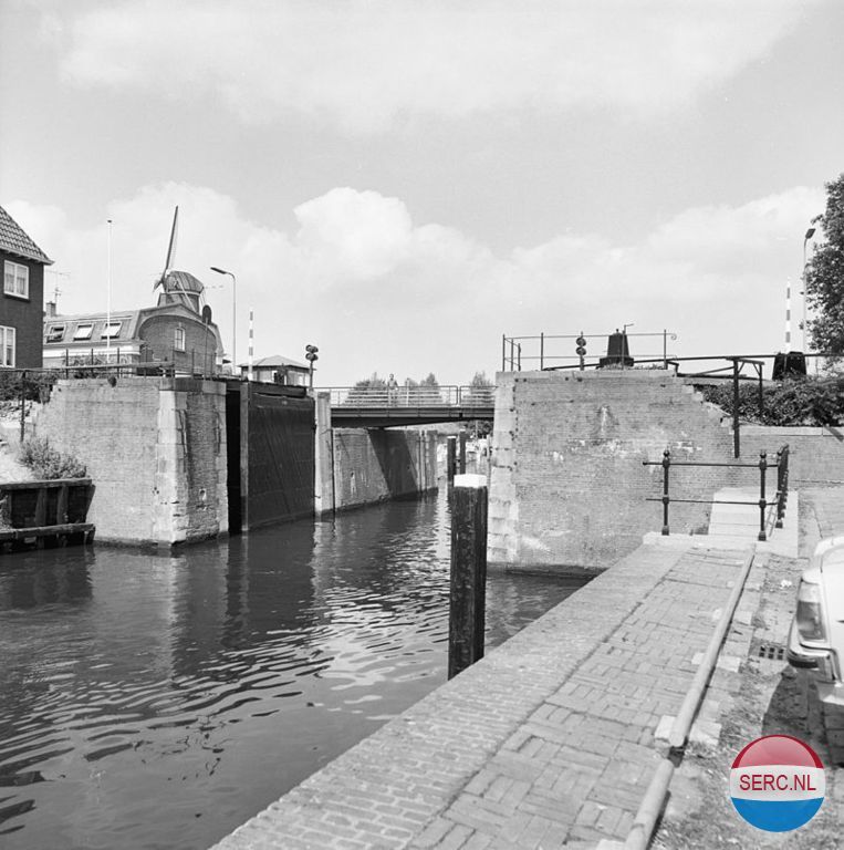Gorinchem: De Korenbrugsluis in 1978