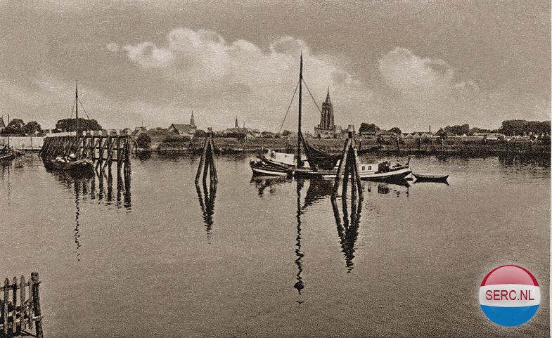 Gorinchem: De haven omstreeks 1928