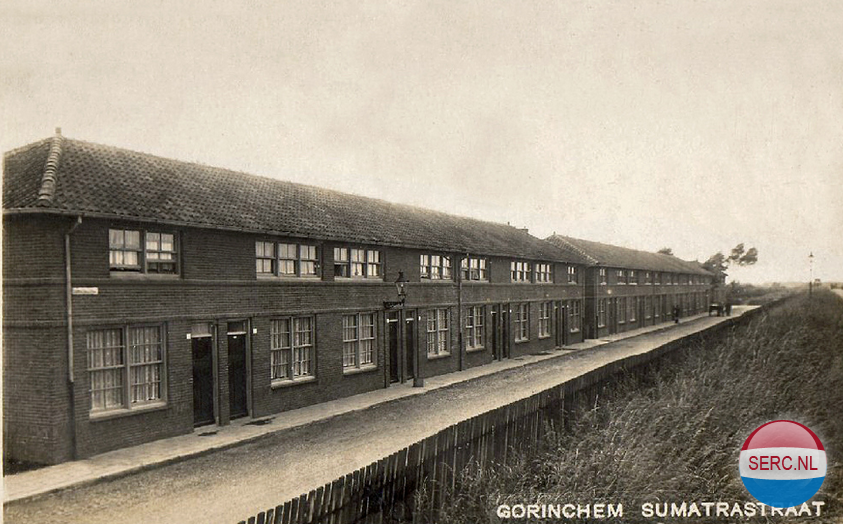 Gorinchem: De Sumatrastraat omstreeks 1941