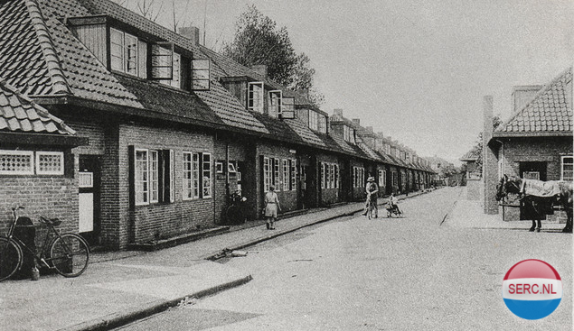 Gorinchem: De Merwedestraat omstreeks 1938