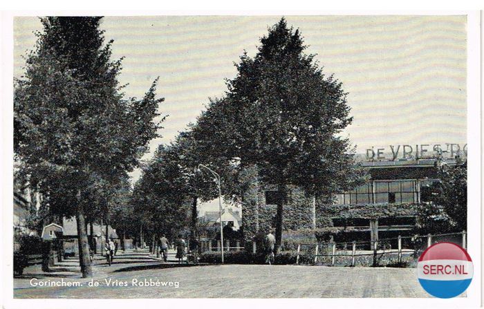 Asperen: De Vries Robbeweg omstreeks 1956