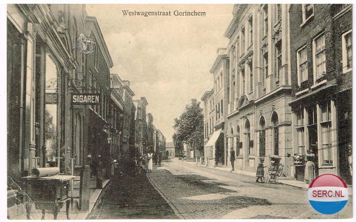 Asperen: De Westwagenstraat omstreeks 1926