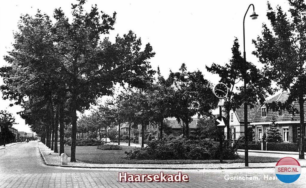 Gorinchem: De Haarsekade omstreeks 1960