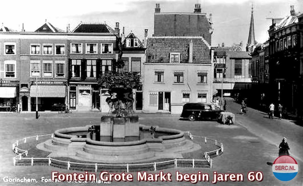 Gorinchem: De Grote Markt omstreeks 1960