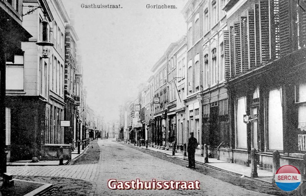 Gorinchem: De Gasthuisstraat omstreeks 1931