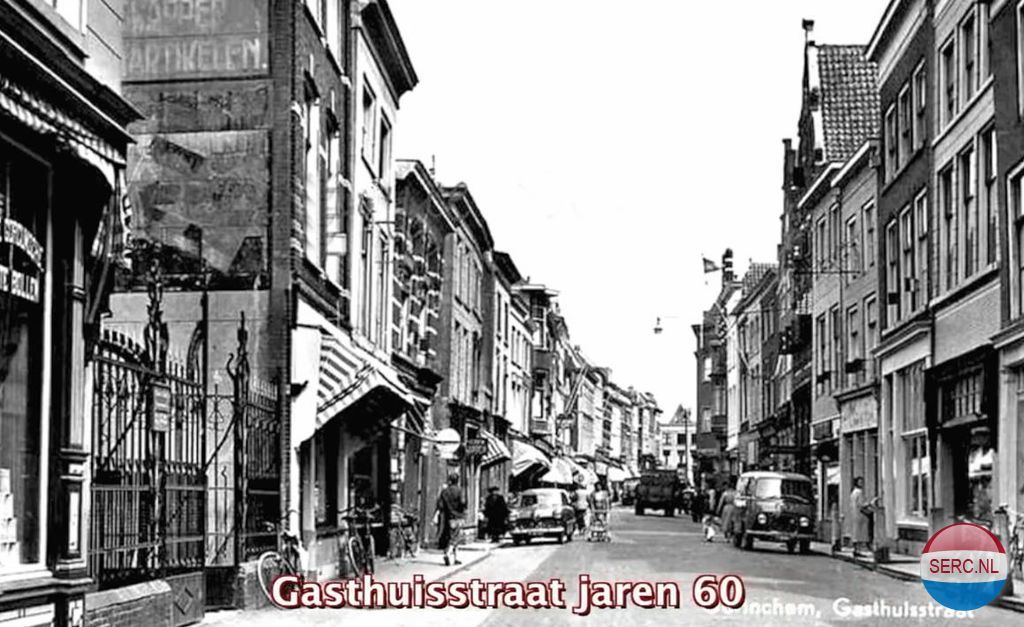 Gorinchem: De Gasthuisstraat omstreeks 1961