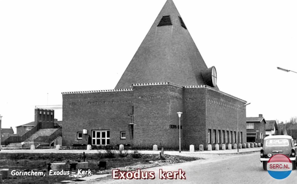 Gorinchem: De Exoduskerk omstreeks 1966