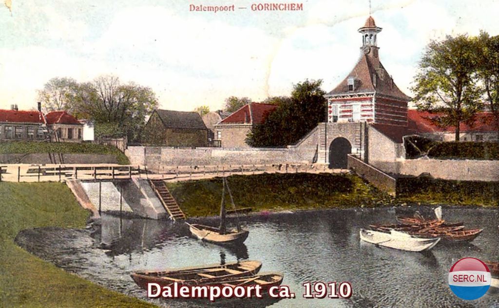 Gorinchem: De Dalempoort ± 1910