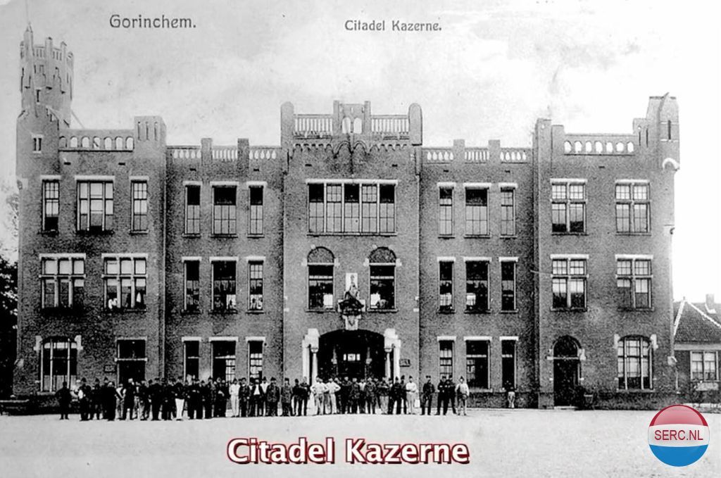 Gorinchem: De Citadel Kazerne ± 1917