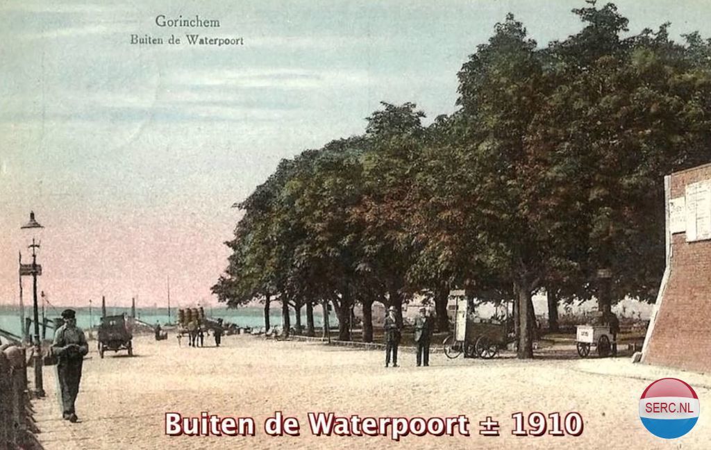 Gorinchem: Buiten de Waterpoort ± 1910